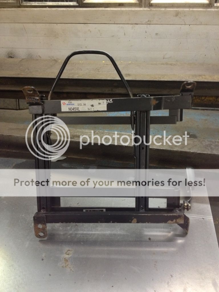 **F/S Bride side mount seat rail, s13,14 **drivers side Driftworks Forum