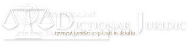 Dictionar juridic