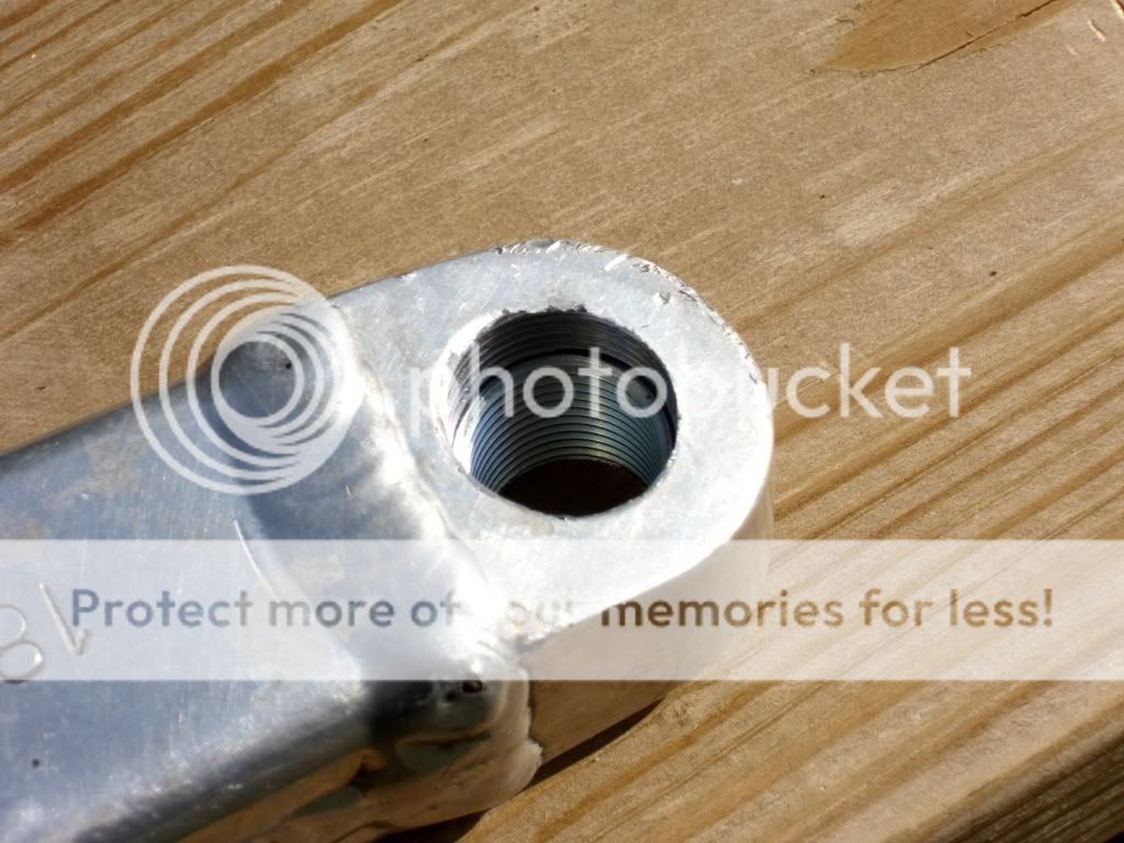 Can Helicoils be used to upsize pedal thread size from 1/2" to 9/16