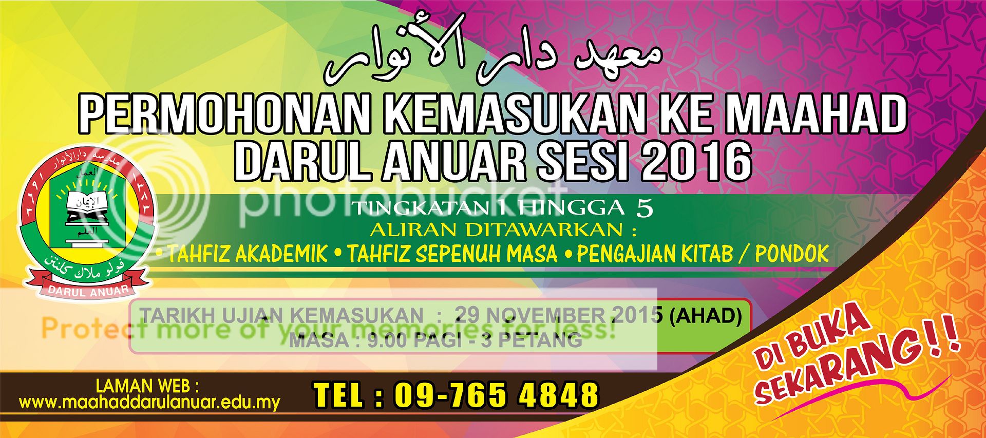 http://i967.photobucket.com/albums/ae155/darulanuar/Banner%204x9_kemasukan%20ke%20maahad%20darul%20anuar_6pcs-01-02_zps1krbgmvu.jpg